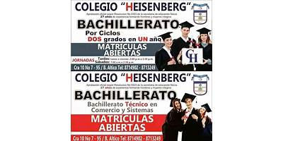COL DE BTO. TECNICO EN COMERCIO Y SISTEMAS HEISENBERG