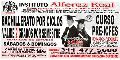 INSTITUTO SEMIPRESENCIAL ALFEREZ REAL