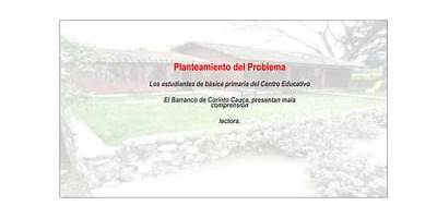 CENTRO EDUCATIVO EL BARRANCO