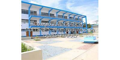 CENTRO EDUCATIVO JUAN PABLO II