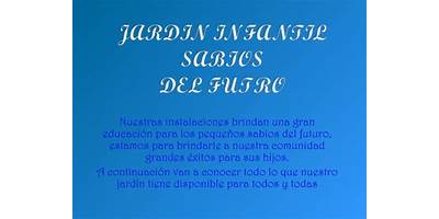 CENTRO EDUCATIVO SABIOS DEL FUTURO