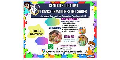 CENTRO EDUCATIVO TRANSFORMADORES DEL SABER