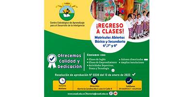 CENTRO ESTRATÉGICO DE APRENDIZAJE PARA EL DESARROLLO DE LA INTELIGENCIA