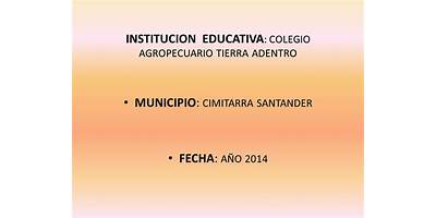COLEGIO AGROPECUARIO TIERRA ADENTRO