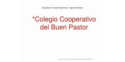 COLEGIO COOPERATIVO EL BUEN PASTOR