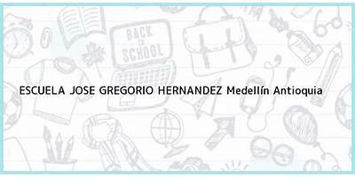 ESCUELA JOSE GREGORIO HERNANDEZ