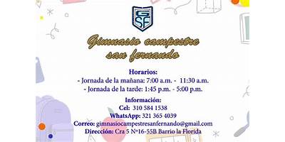 GIMNASIO CAMPESTRE SAN FERNANDO