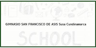 GIMNASIO SAN FRANCISCO DE ASIS