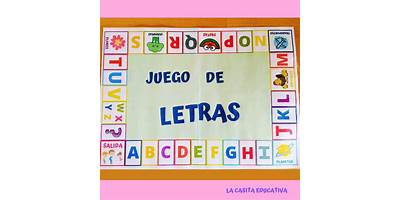 INFANTIL JUEGOS LETRAS Y COLORES