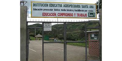 INSTITUCION EDUCATIVA AGROPECUARIA SANTA ANA