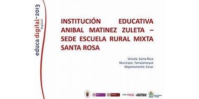 INSTITUCION EDUCATIVA ANIBAL MARTINEZ ZULETA