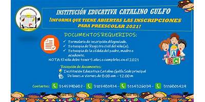 INSTITUCION EDUCATIVA CATALINO GULFO