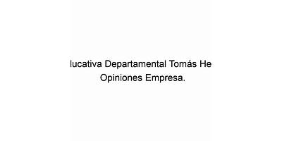 INSTITUCION EDUCATIVA DEPARTAMENTAL TOMAS HERRERA CANTILLO