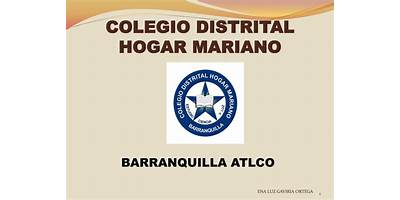 INSTITUCION EDUCATIVA DISTRITAL HOGAR MARIANO