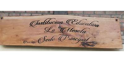 INSTITUCION EDUCATIVA LA MESETA