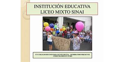 INSTITUCIÓN EDUCATIVA LICEO MIXTO SINAI