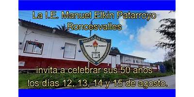 INSTITUCION EDUCATIVA MANUEL ELKIN PATARROYO