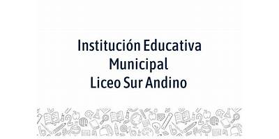 INSTITUCION EDUCATIVA MUNICIPAL LICEO SUR ANDINO