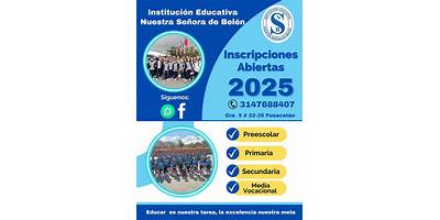 INSTITUCION EDUCATIVA NUESTRA SEÑORA DE BELEN
