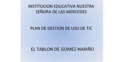 INSTITUCIÓN EDUCATIVA NUESTRA SEÑORA DE LAS MERCEDES