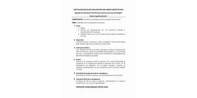 INSTITUCION EDUCATIVA SAN ANTONIO DEL ARIARI