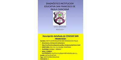 INSTITUCION EDUCATIVA SAN FRANCISCO DE PAULA