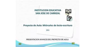 INSTITUCION EDUCATIVA SAN JOSE DE CARRIZAL