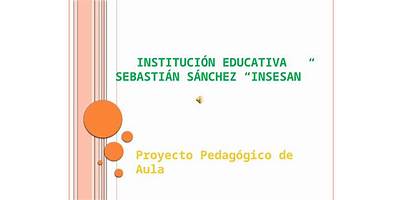 INSTITUCION EDUCATIVA SEBASTIAN SANCHEZ