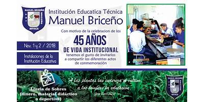 INSTITUCION EDUCATIVA TECNICA MANUEL BRICEÑO