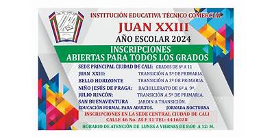 INSTITUCION EDUCATIVA TECNICO COMERCIAL JUAN XXIII