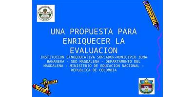 INSTITUCION ETNOEDUCATIVA DEPARTAMENTAL DE SOPLADOR