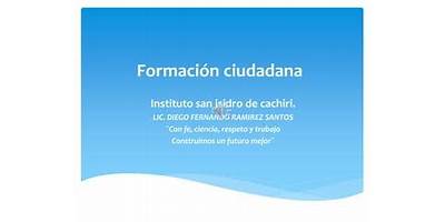 INSTITUTO SAN ISIDRO DE CACHIRI