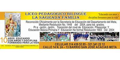 LICEO PEDAGÓGICO LA SAGRADA FAMILIA