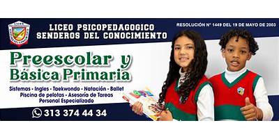 LICEO PSICOPEDAGOGICO SENDEROS DEL CONOCIMIENTO