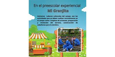 PREESCOLAR EXPERIENCIAL MI GRANJITA